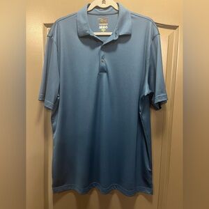 Greg Norman Collection Steel Blue Polo Shirt